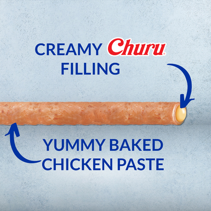 CHURU - ROLLS 8P CHICKEN WITH CHEESE 96 GR